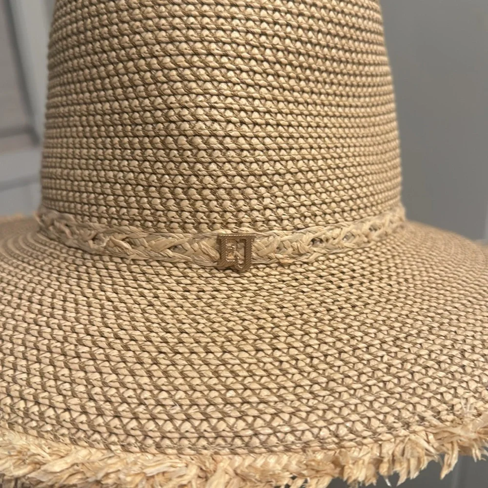 Eric Javits Tan Woven Sun Hat - Picture 4 of 4
